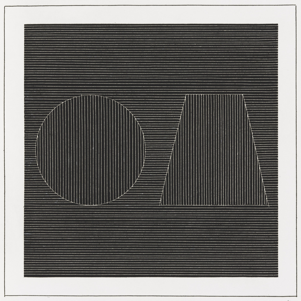 Plate (folio 15) from Six Geometric Figures and All Their Combinations, Volume I