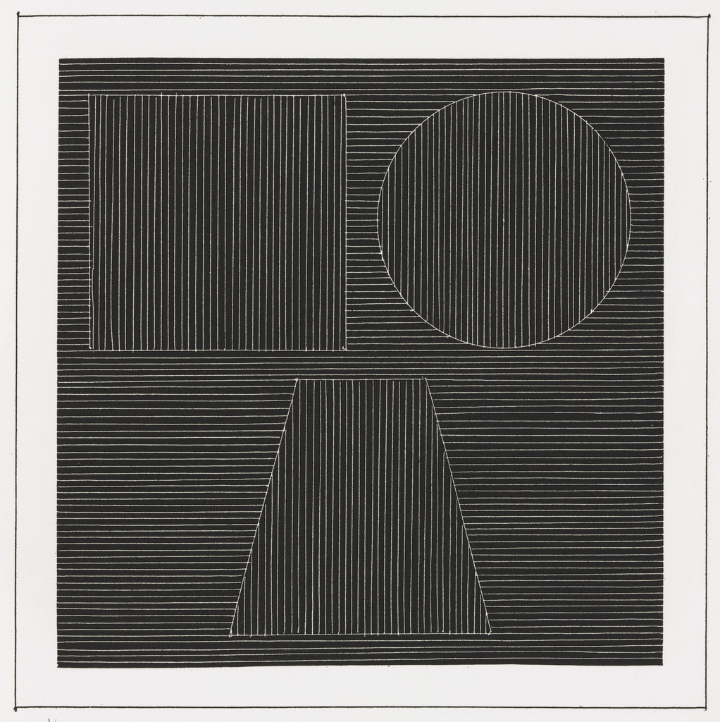 Plate (folio 25) from Six Geometric Figures and All Their Combinations, Volume I