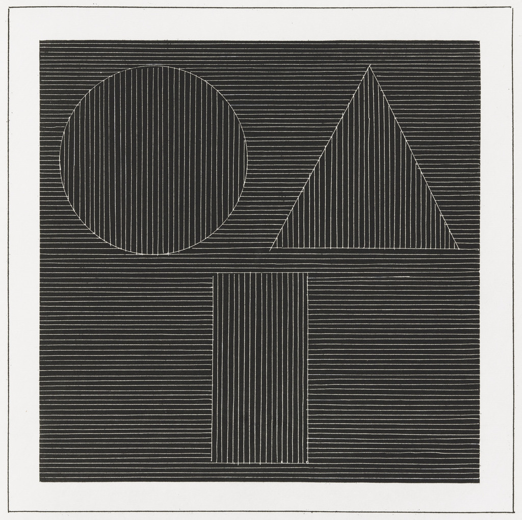 Plate (folio 33) from Six Geometric Figures and All Their Combinations, Volume I