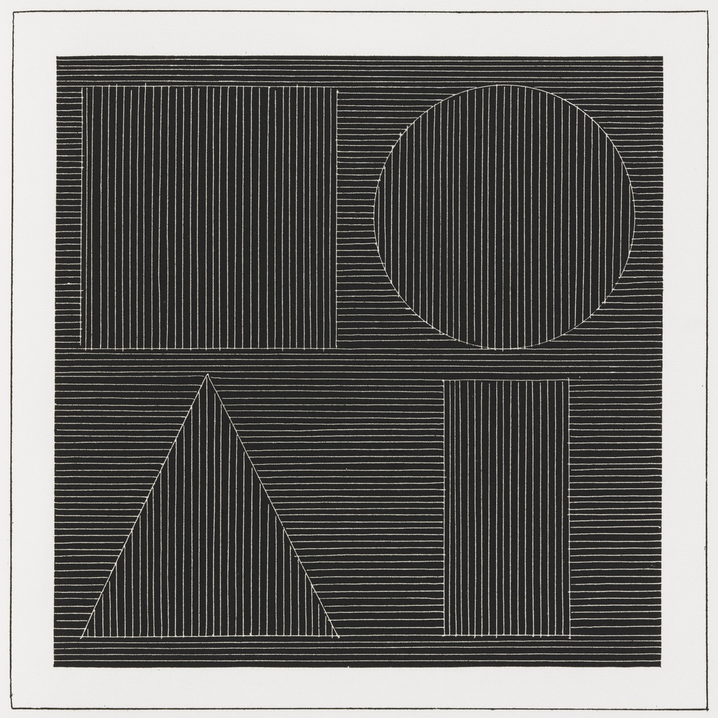 Plate (folio 43) from Six Geometric Figures and All Their Combinations, Volume I