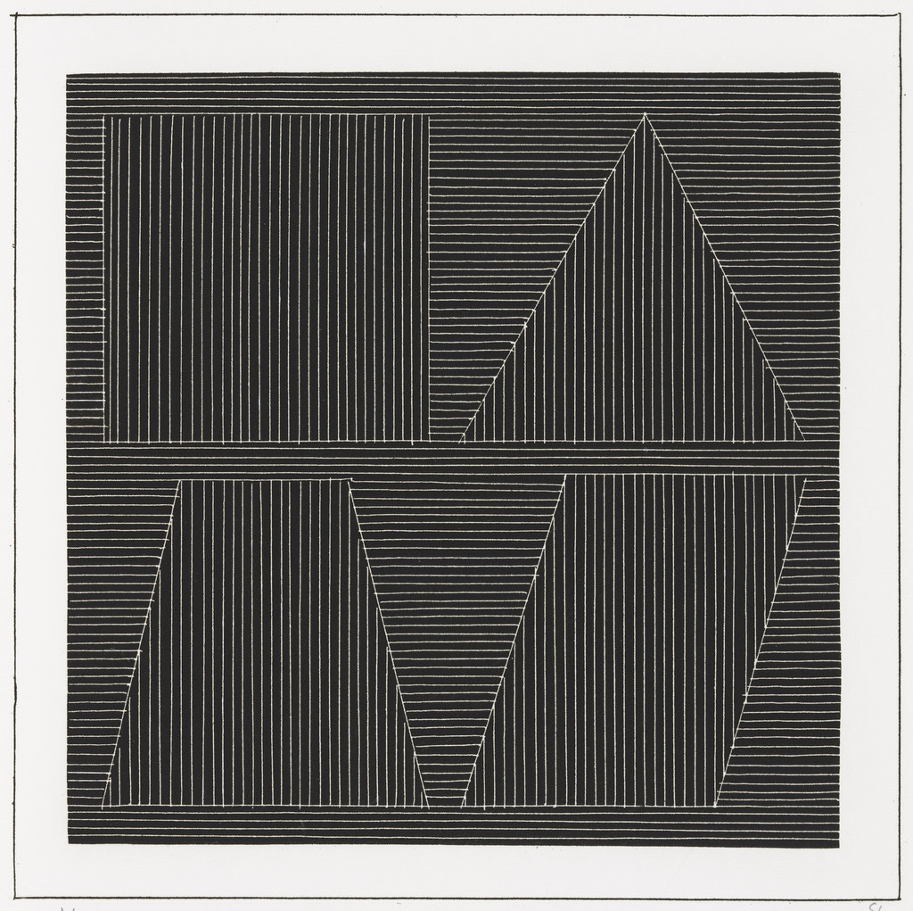 Plate (folio 51) from Six Geometric Figures and All Their Combinations, Volume I