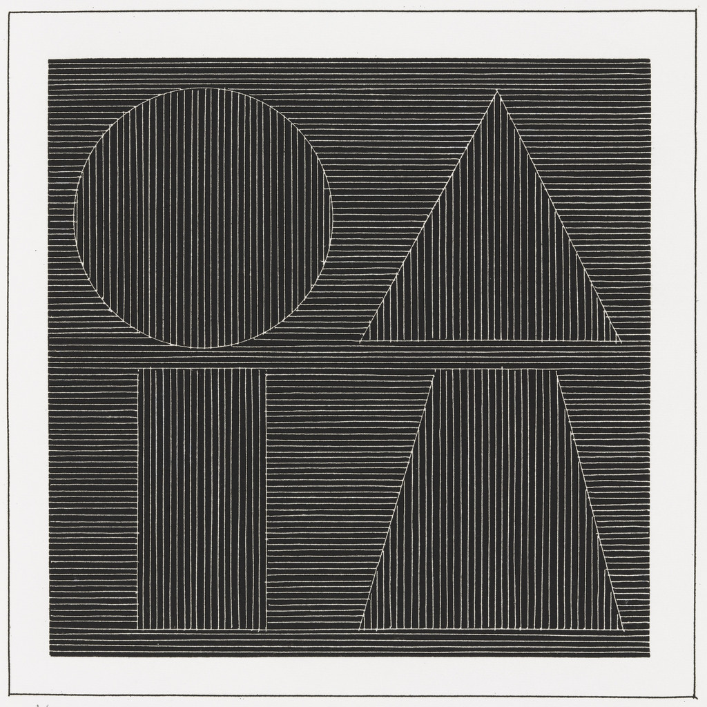 Plate (folio 53) from Six Geometric Figures and All Their Combinations, Volume I
