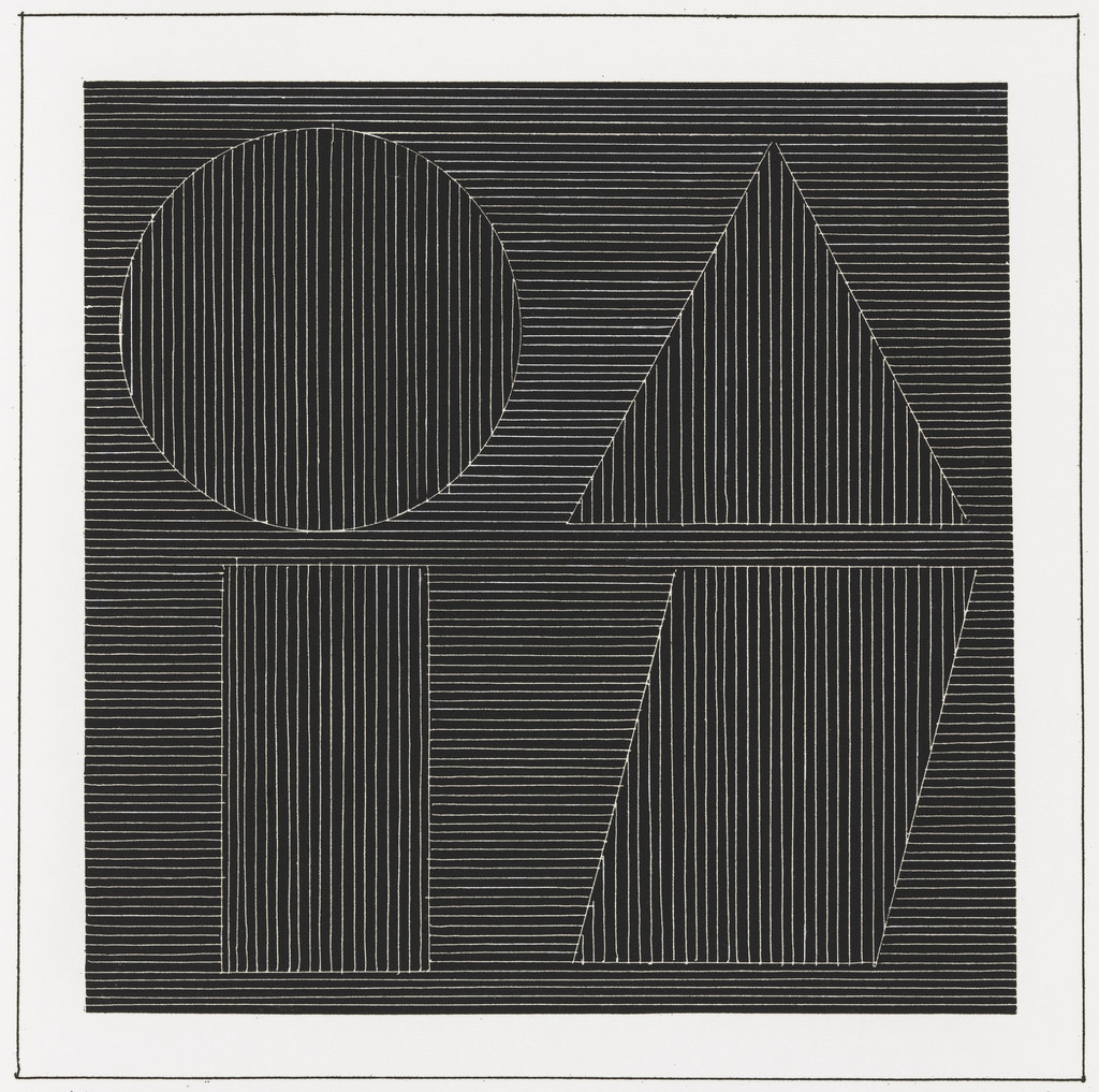 Plate (folio 54) from Six Geometric Figures and All Their Combinations, Volume I