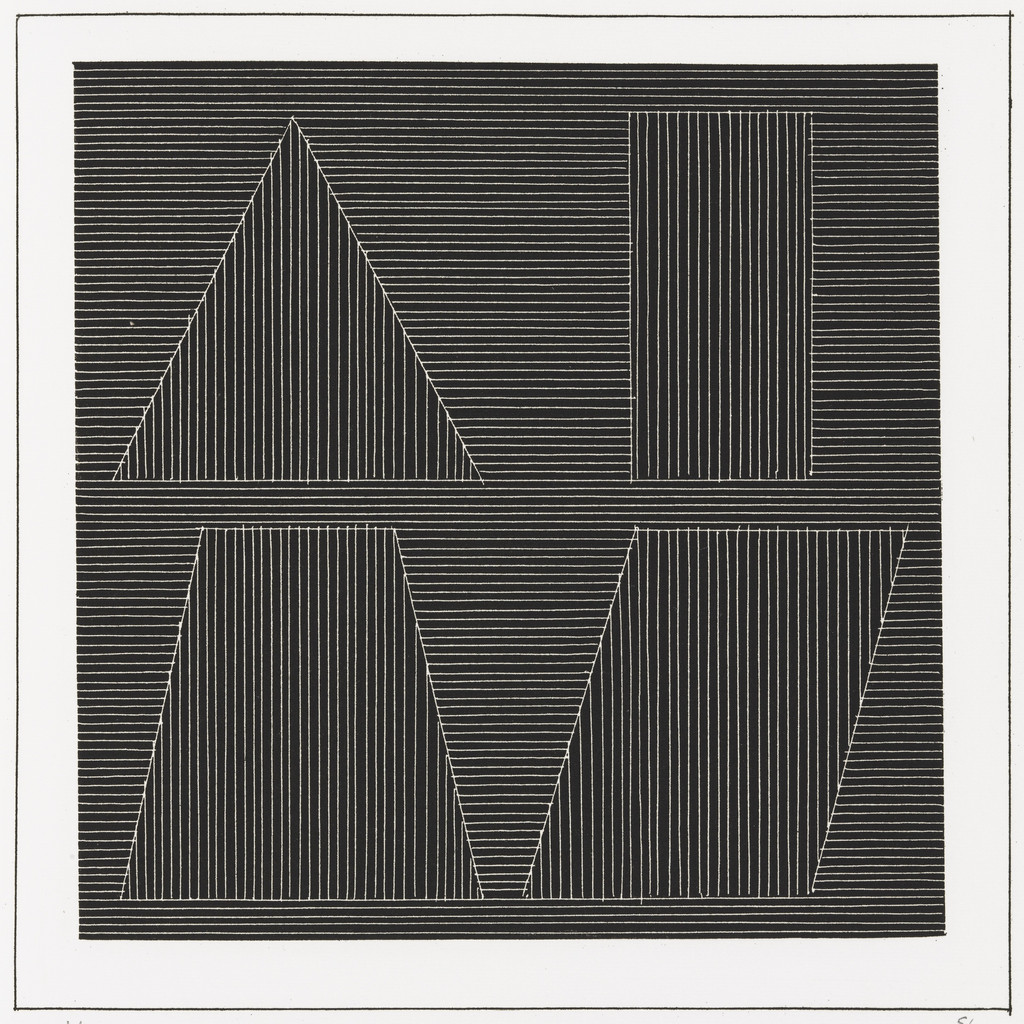 Plate (folio 57) from Six Geometric Figures and All Their Combinations, Volume I