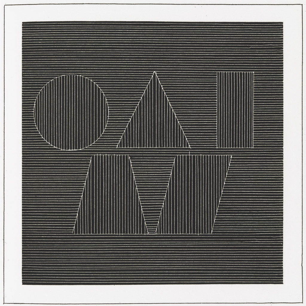 Plate (folio 63) from Six Geometric Figures and All Their Combinations, Volume I