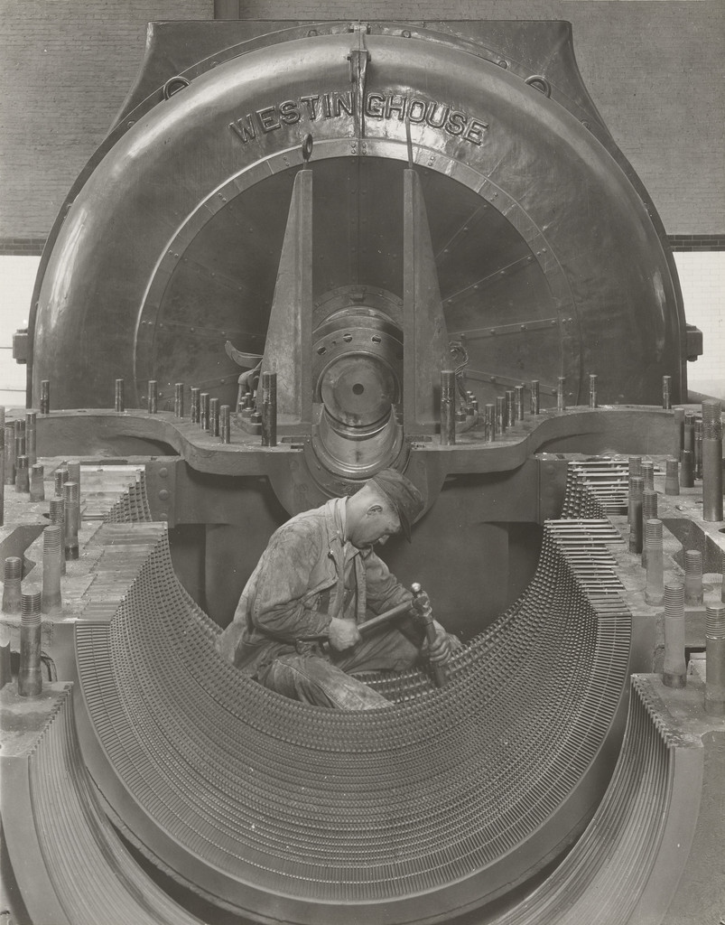 A Worker in his Shrine--The Heart of the Turbine