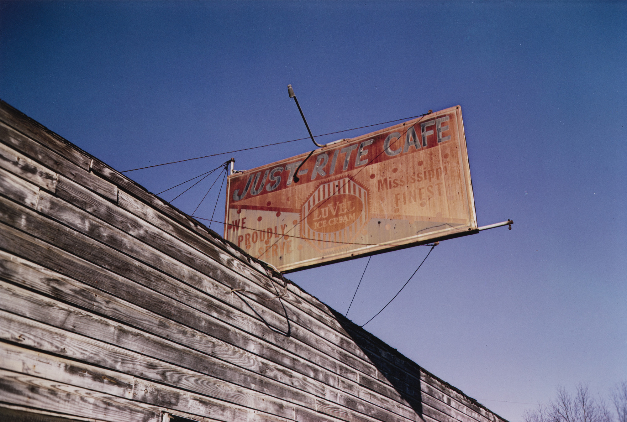 William Eggleston. Just Rite Cafe