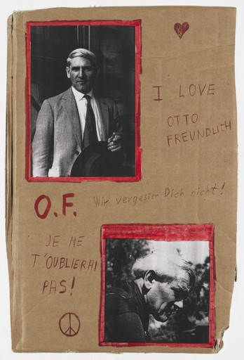 I love Otto Freundlich. Souvenir from the Otto Freundlich Altar 1998