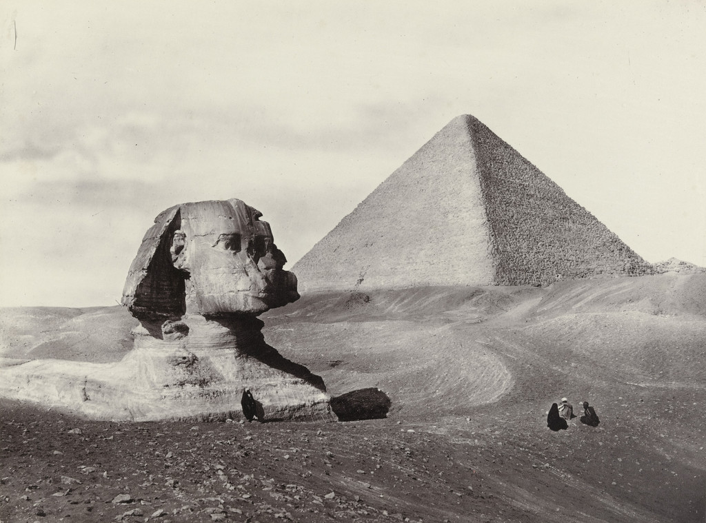 Great Pyramid and Sphinx
