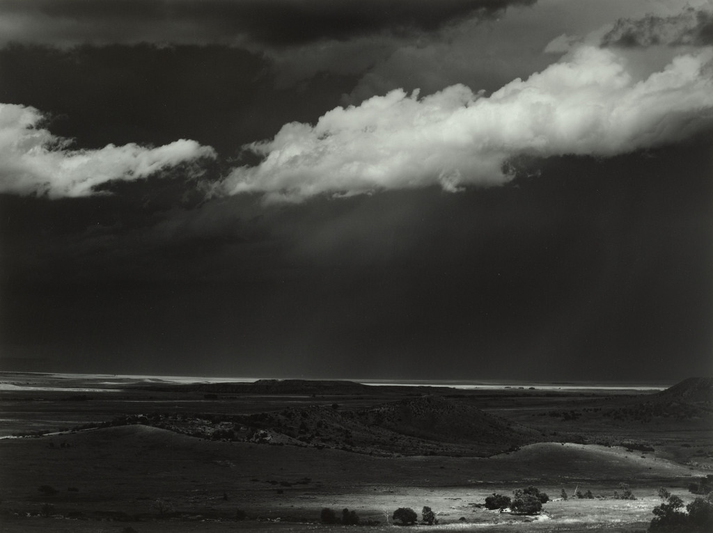 Thunderstorm over the Great Plains near Cimarron, New Mexico