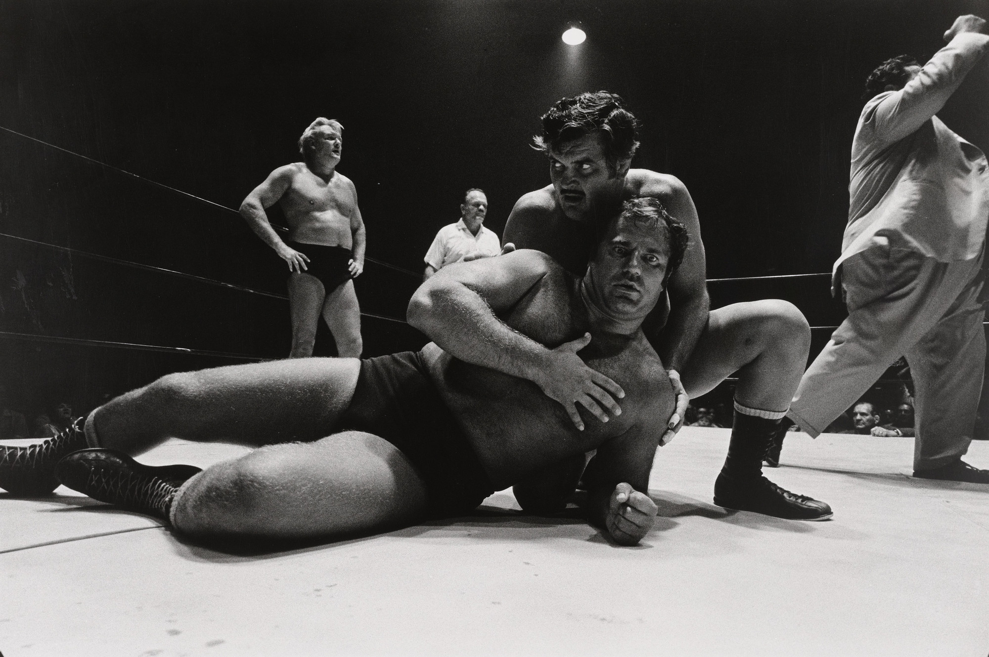 Geoff Winningham. Tag Team Action. 1971