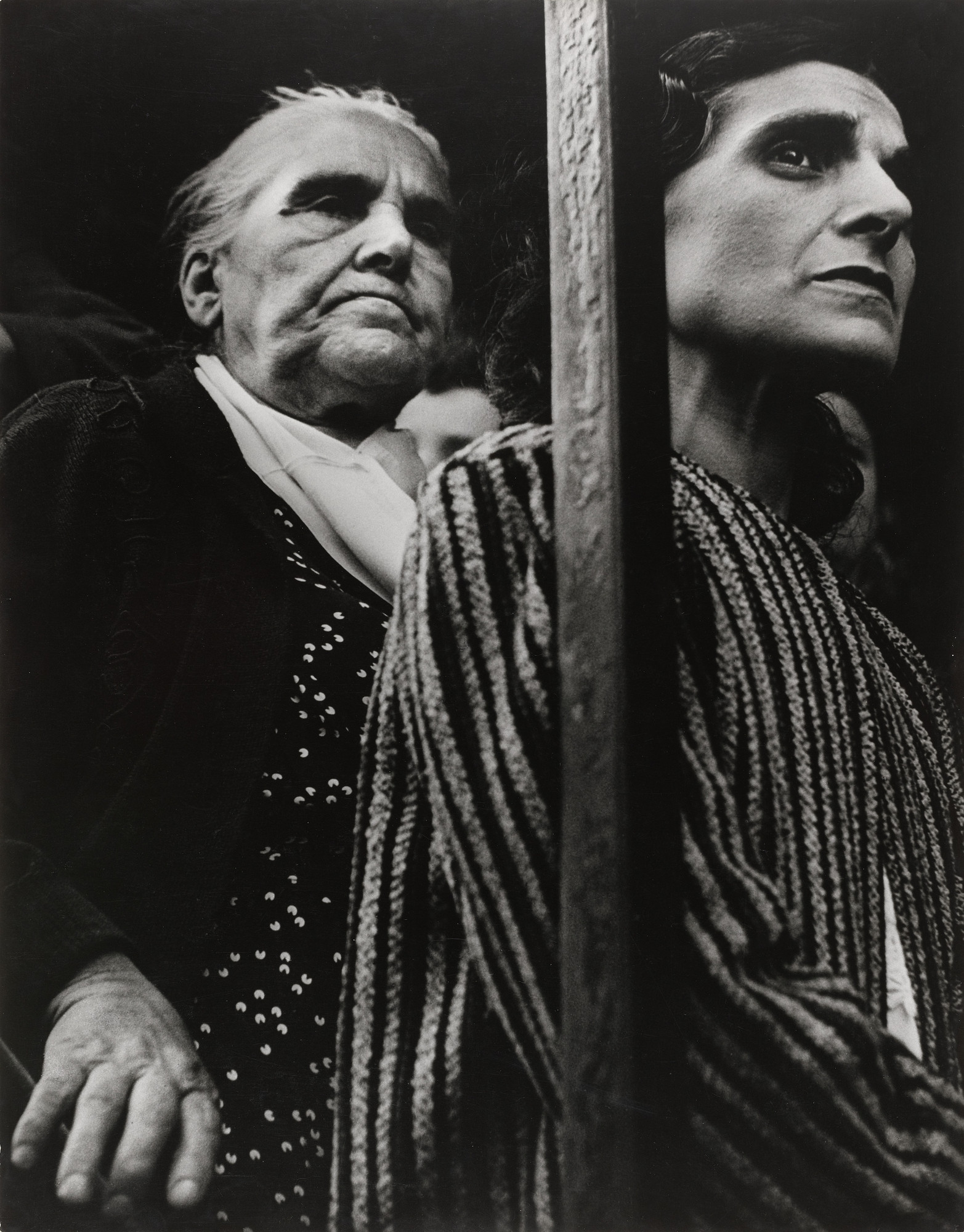 Lisette Model. World War II Rally, Lower East Side
