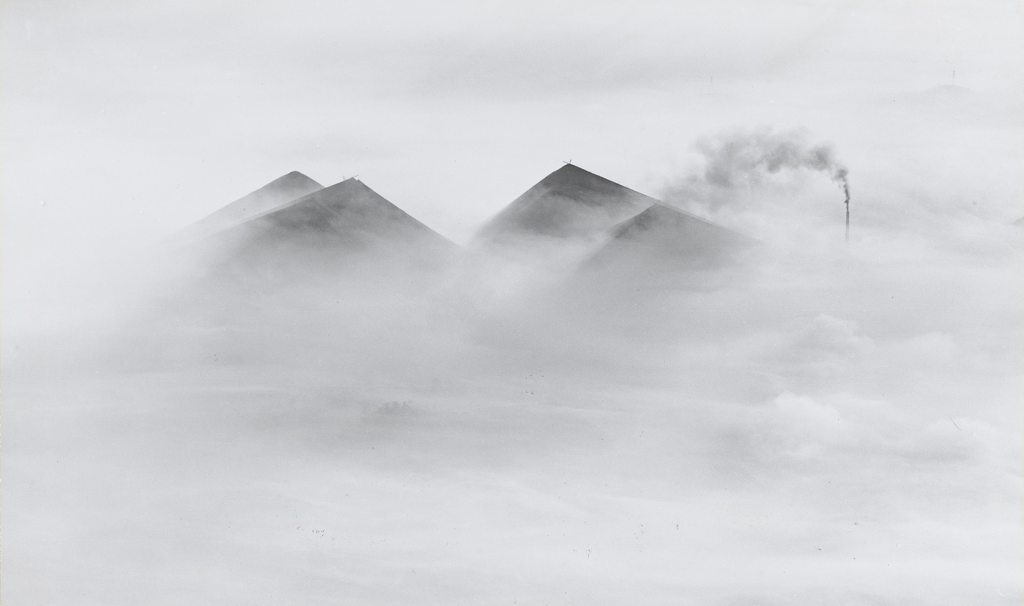 Hajime Tsuchizaki. Morning Haze Over Coal Mine