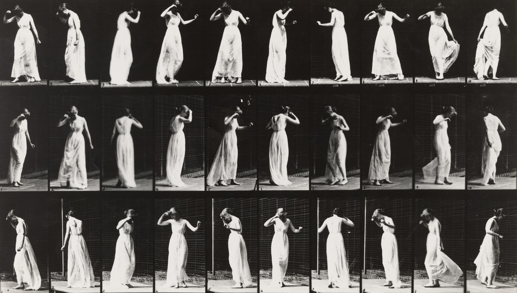 Woman Dancing: Plate 194 from Animal Locomotion (1887)