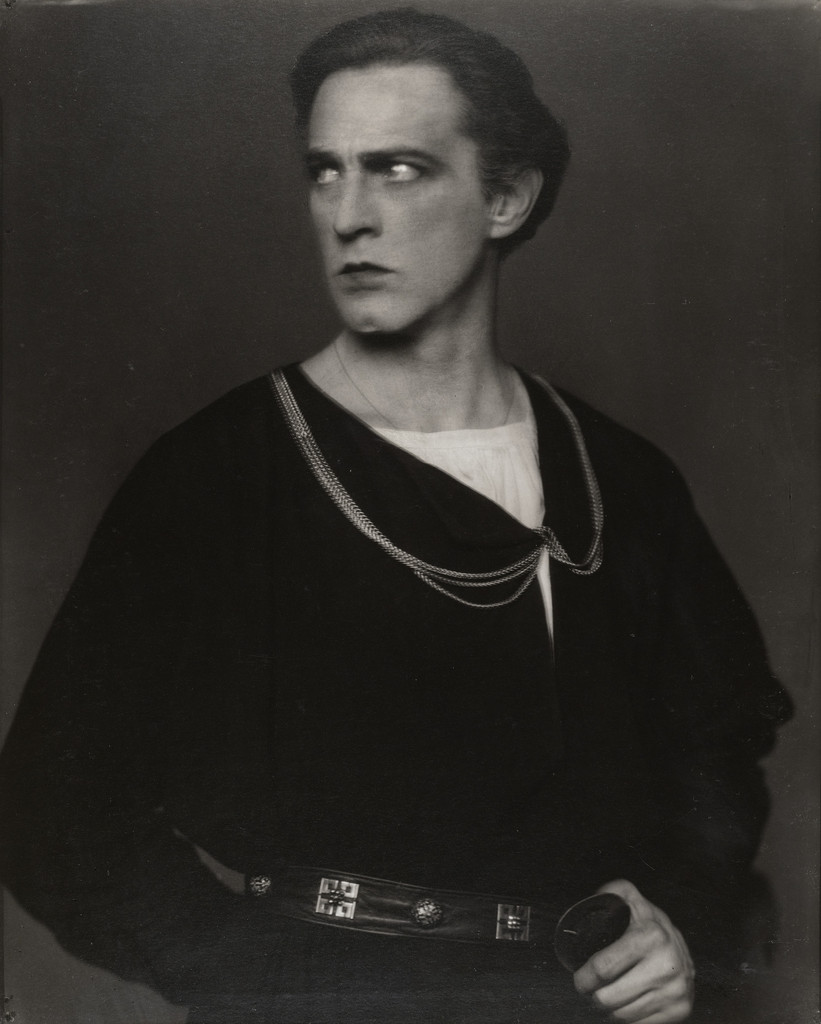 John Barrymore in "Hamlet"