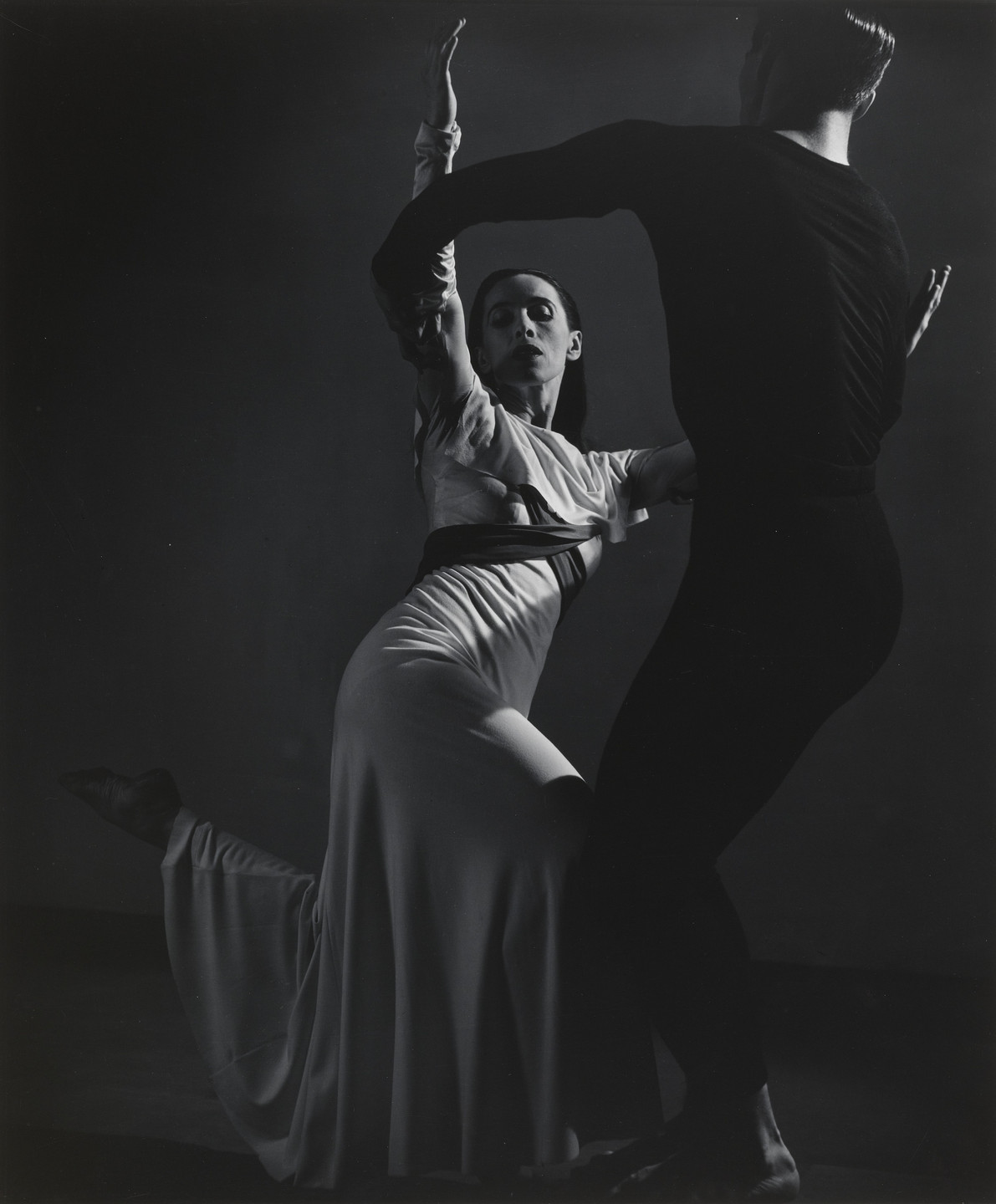 Barbara Morgan. Martha Graham, American Document (&#34;Puritan Love Duet&#34; with Eric Hawkins). 1938