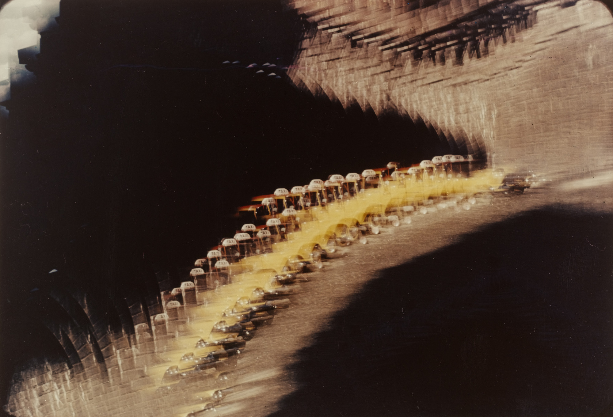 Francis Thompson. Taxi (Under Queensborough Bridge). 1958-59