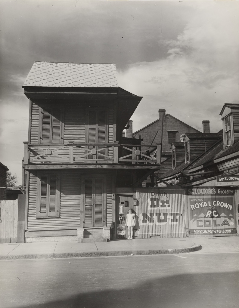 The Leaning House of Dr. Nut, Clarence John Laughlin, 1940