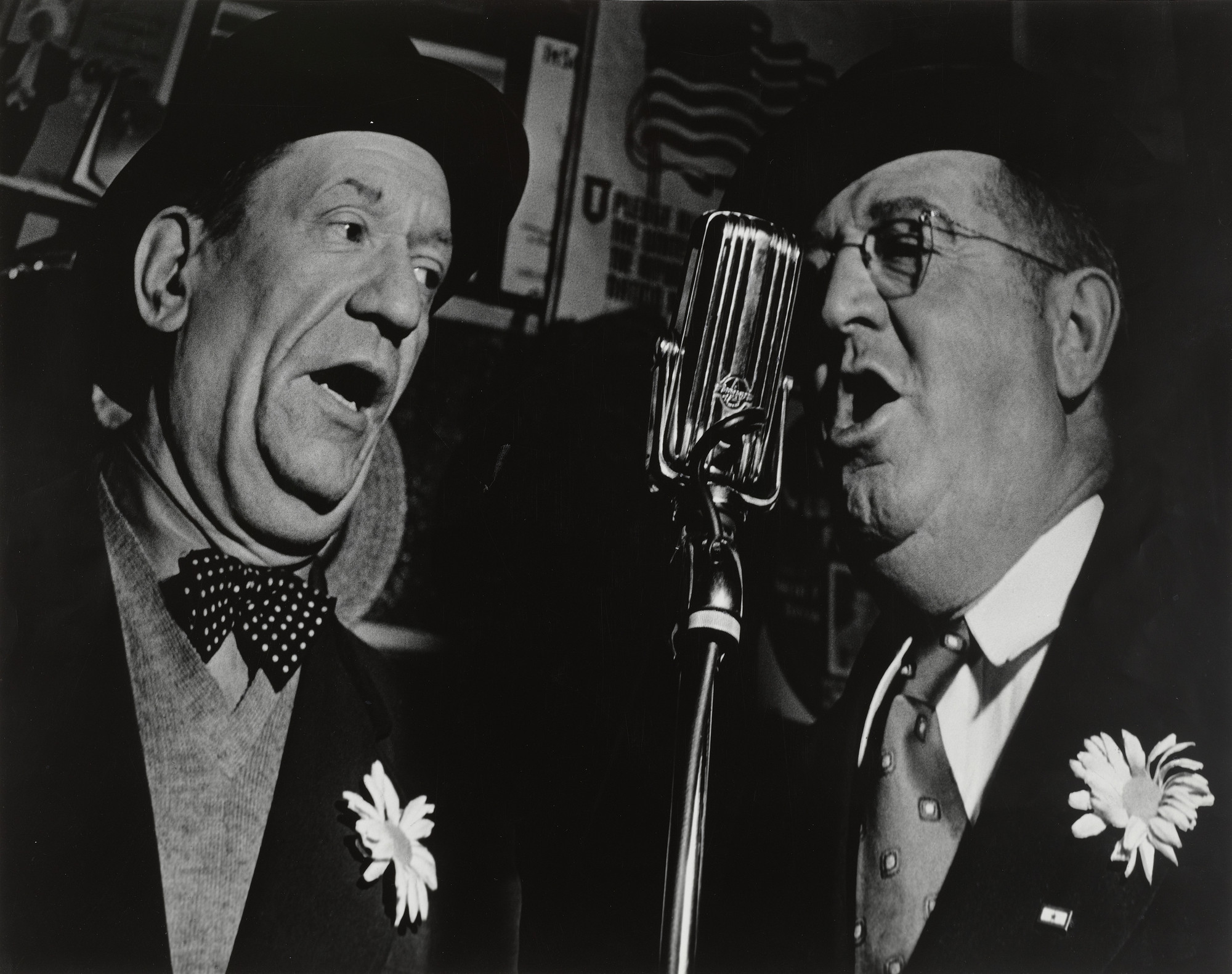 Lisette Model. Two Singers at Sammy's on the Bowery