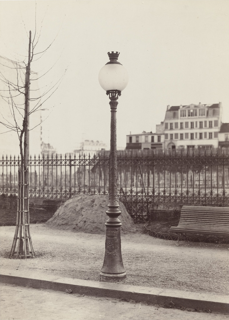 Parc Monceau (Lacarrière Model with Globe), Charles Marville, 1870s