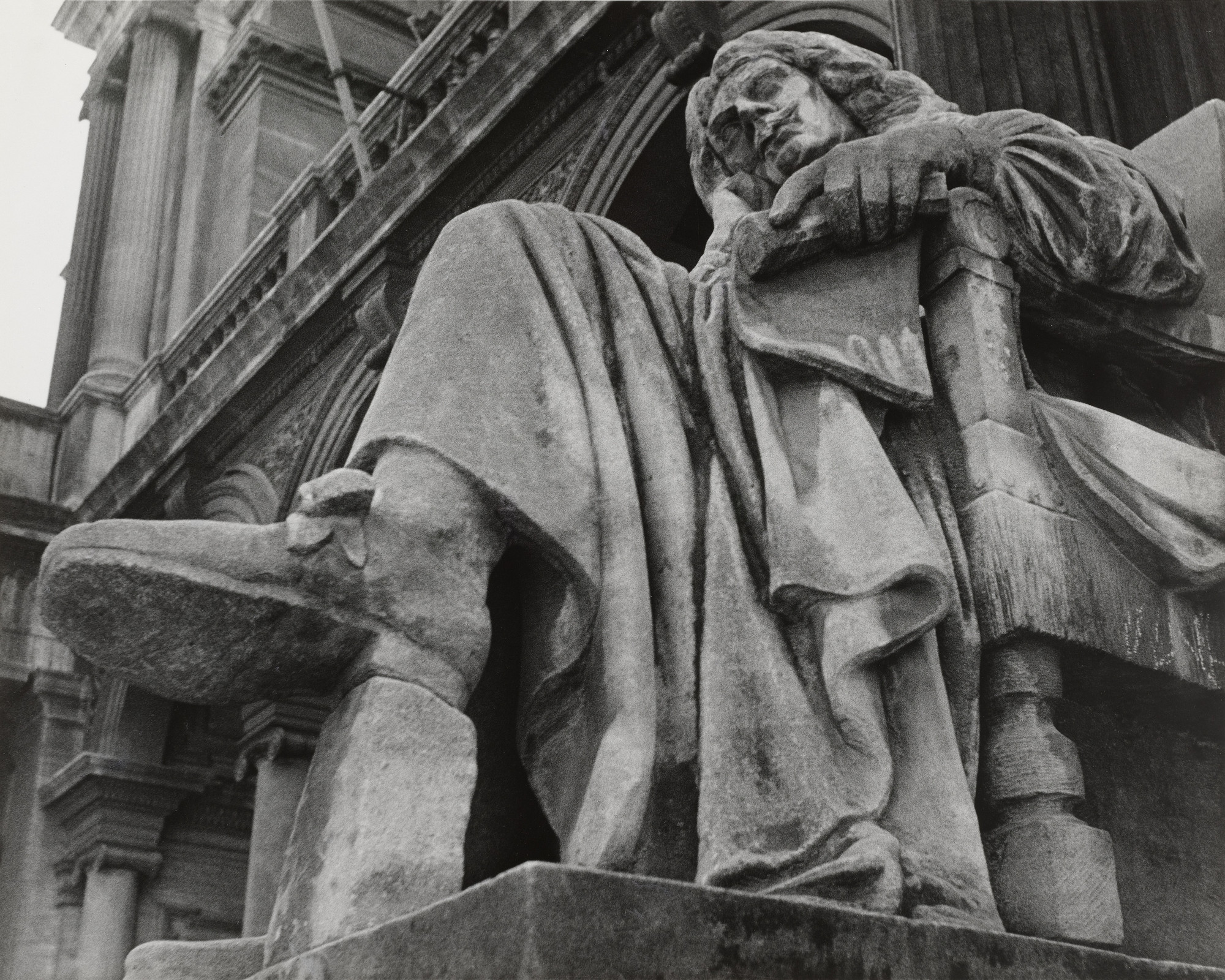 Lisette Model. In front of La Comedie Française, Paris