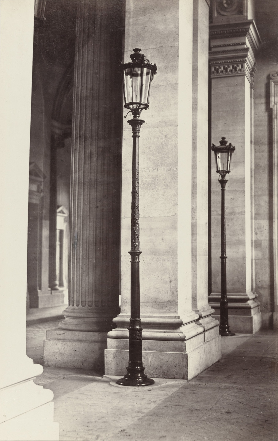 Charles Marville. Louvre (Passage to the Library). 1870s