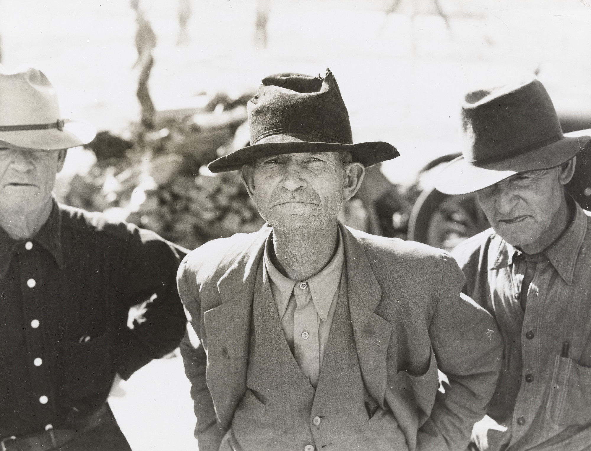 Dorothea Lange. Ex-Tenant Farmer on Relief Grant in the Imperial Valley, California