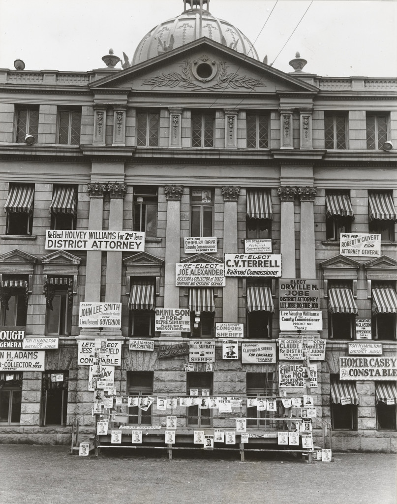 Political Signs, Waco, Texas