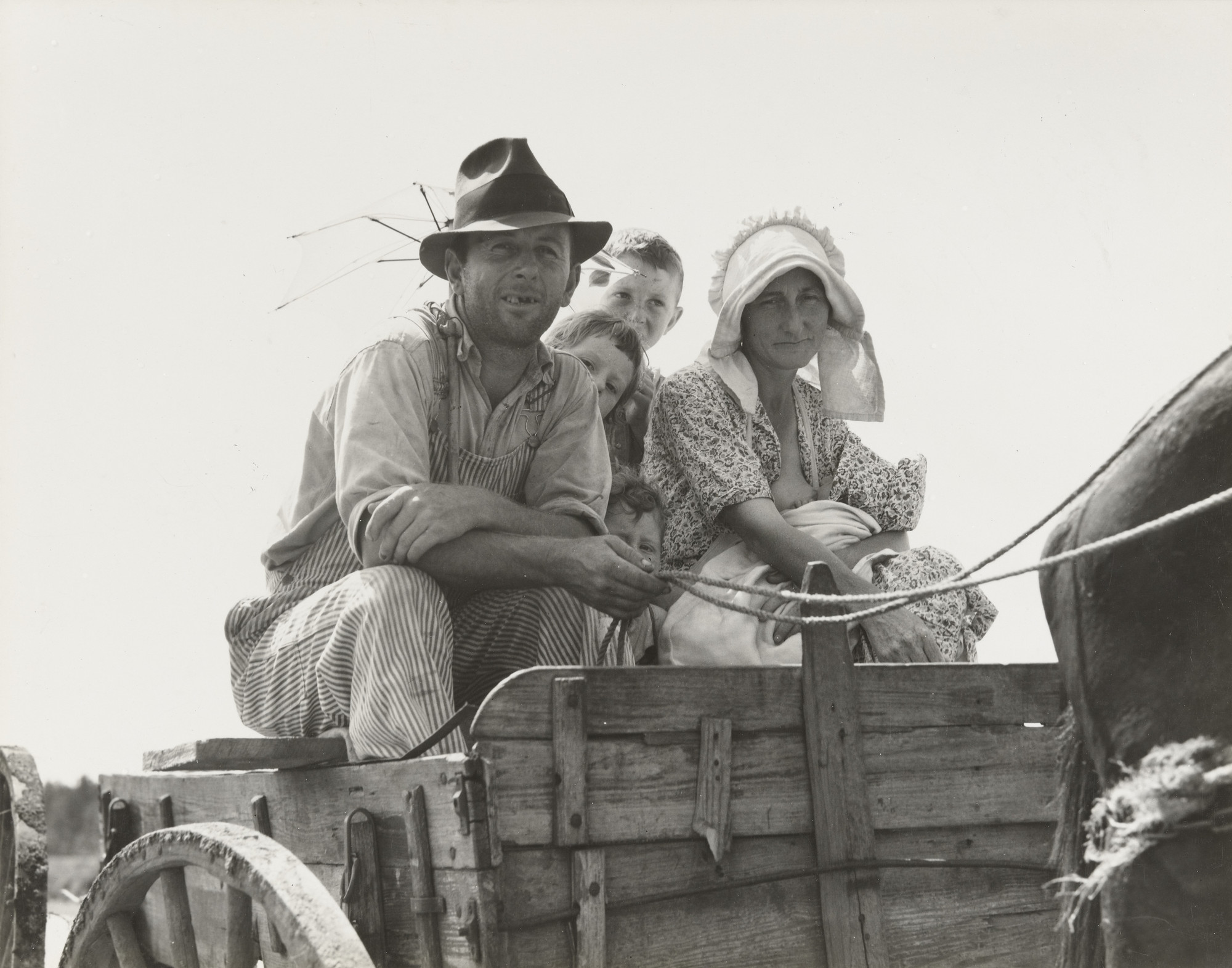 Dorothea Lange. Sharecropper's Family, Georgia