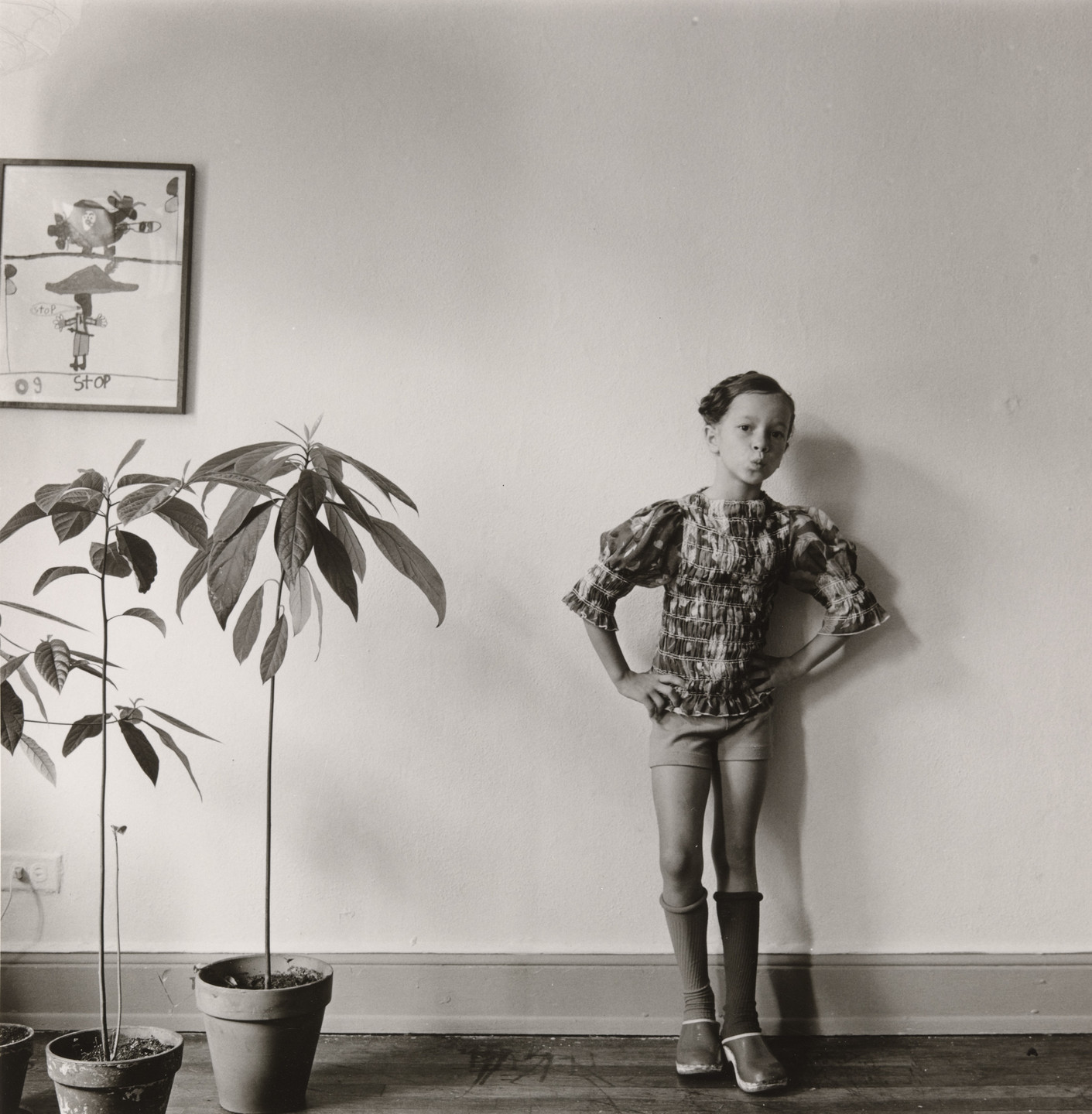 Melissa Shook, Krissy Clegg. August 1973. 1973