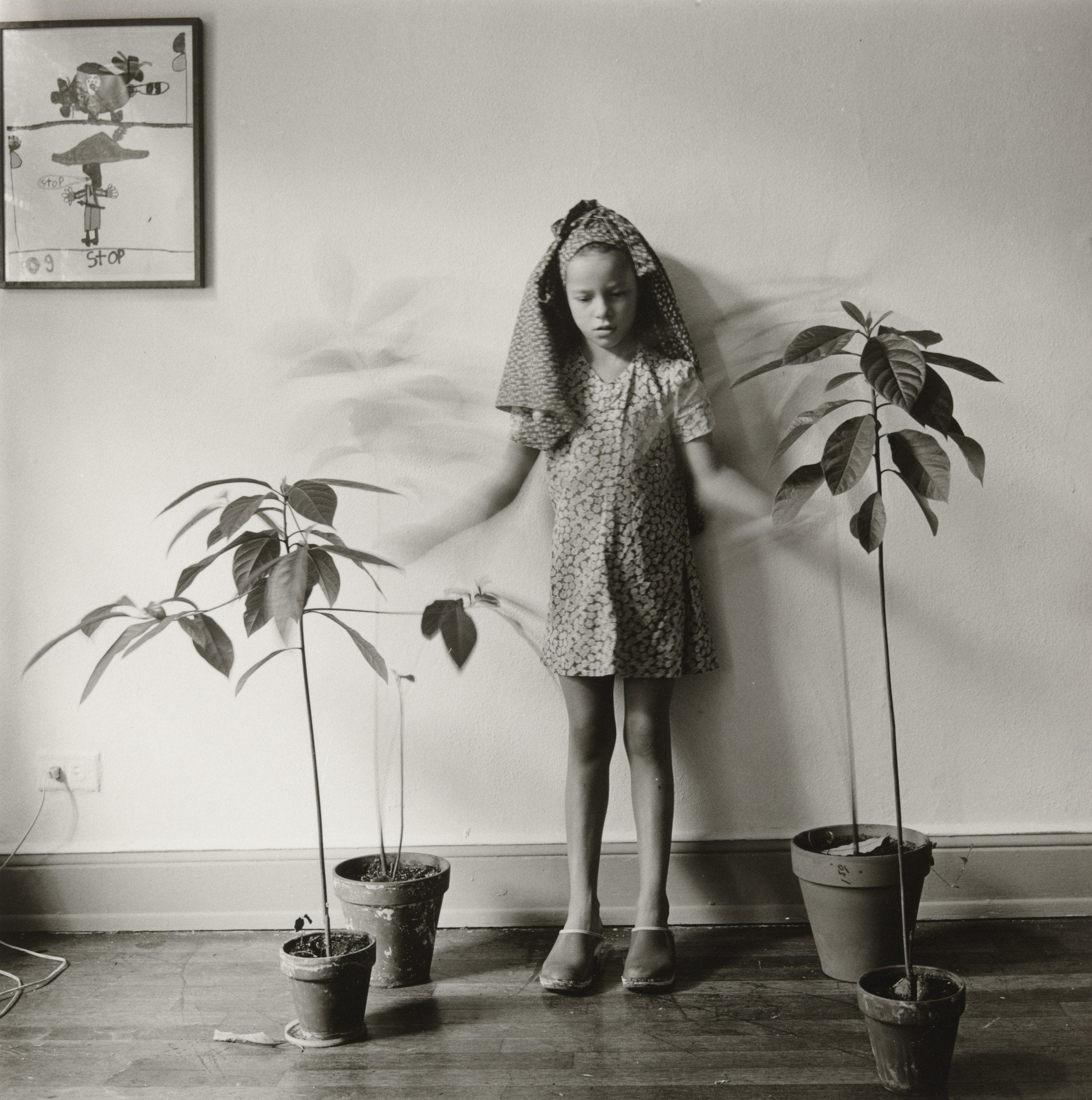 Melissa Shook, Krissy Clegg. August 1973