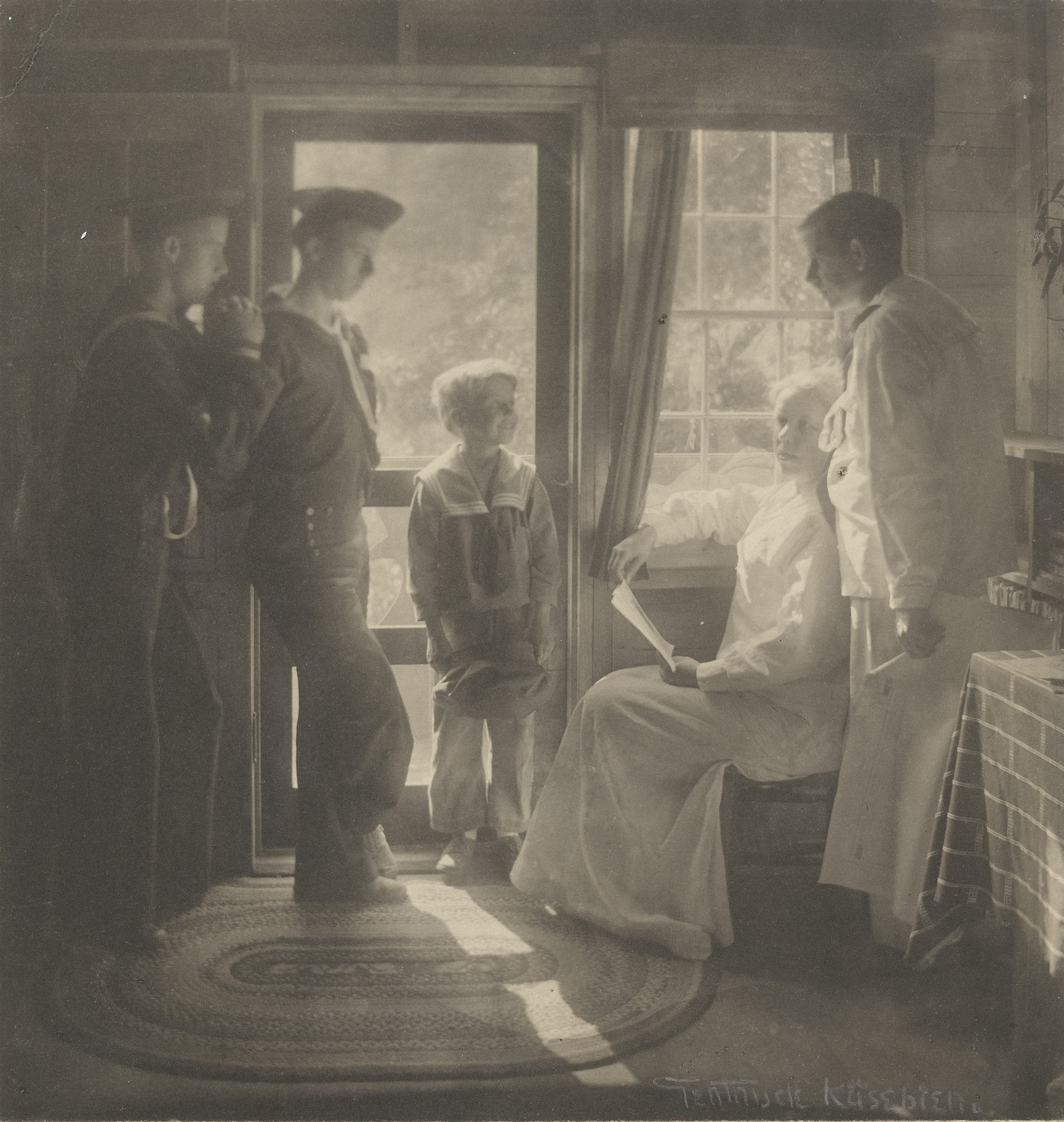 Gertrude Käsebier. Clarence White and Family. 1912
