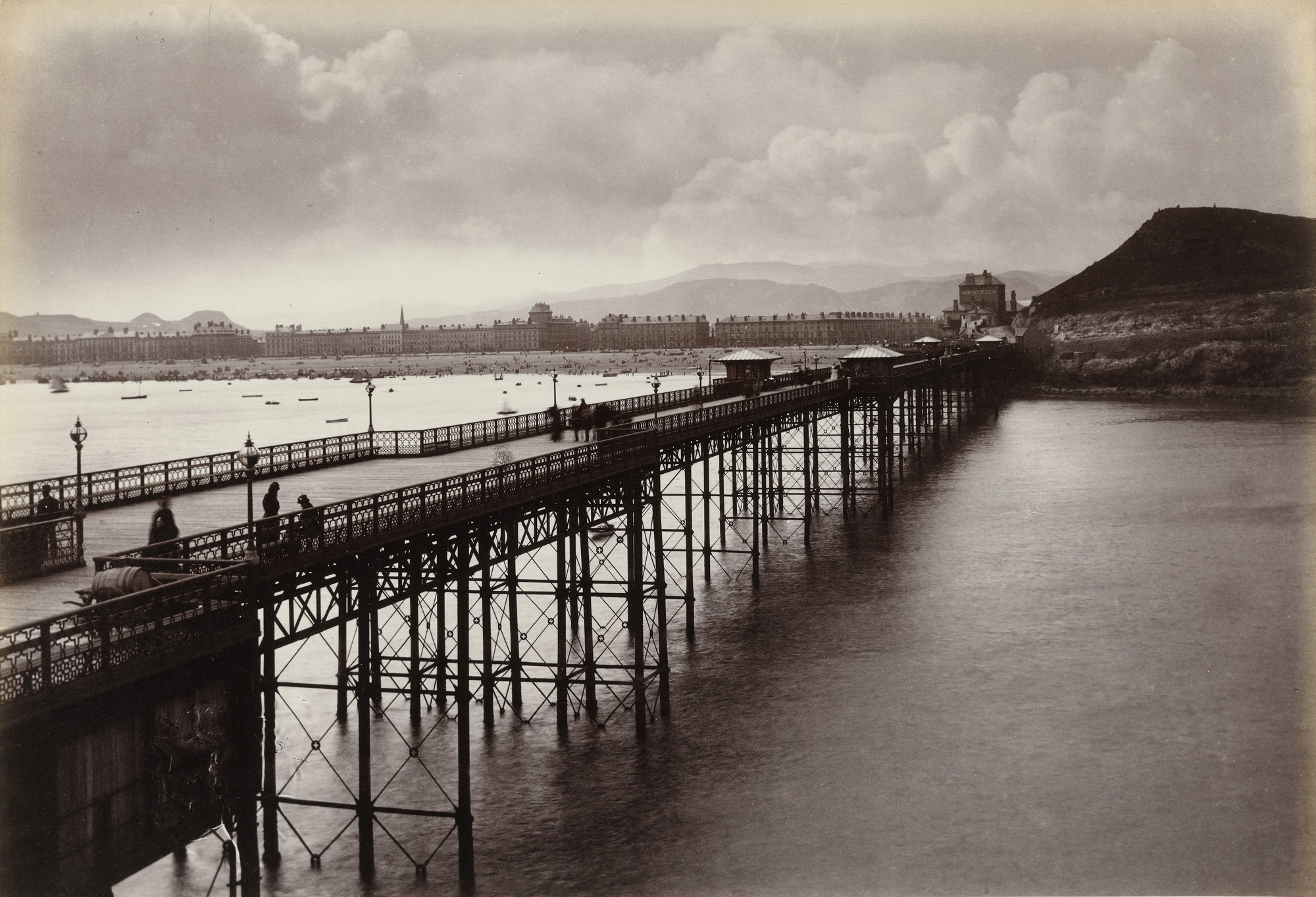 Francis Bedford. Llandudno, View from the Pierhead (No. 1389). c. 1860