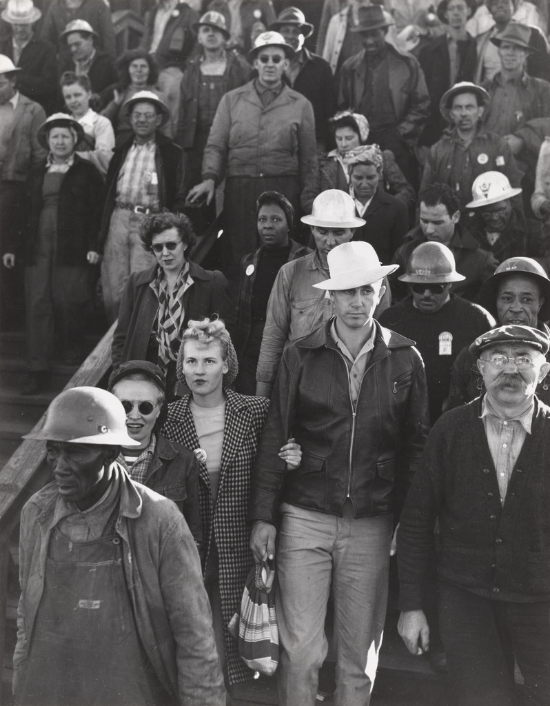 Shipyard Construction Workers, Richmond, California