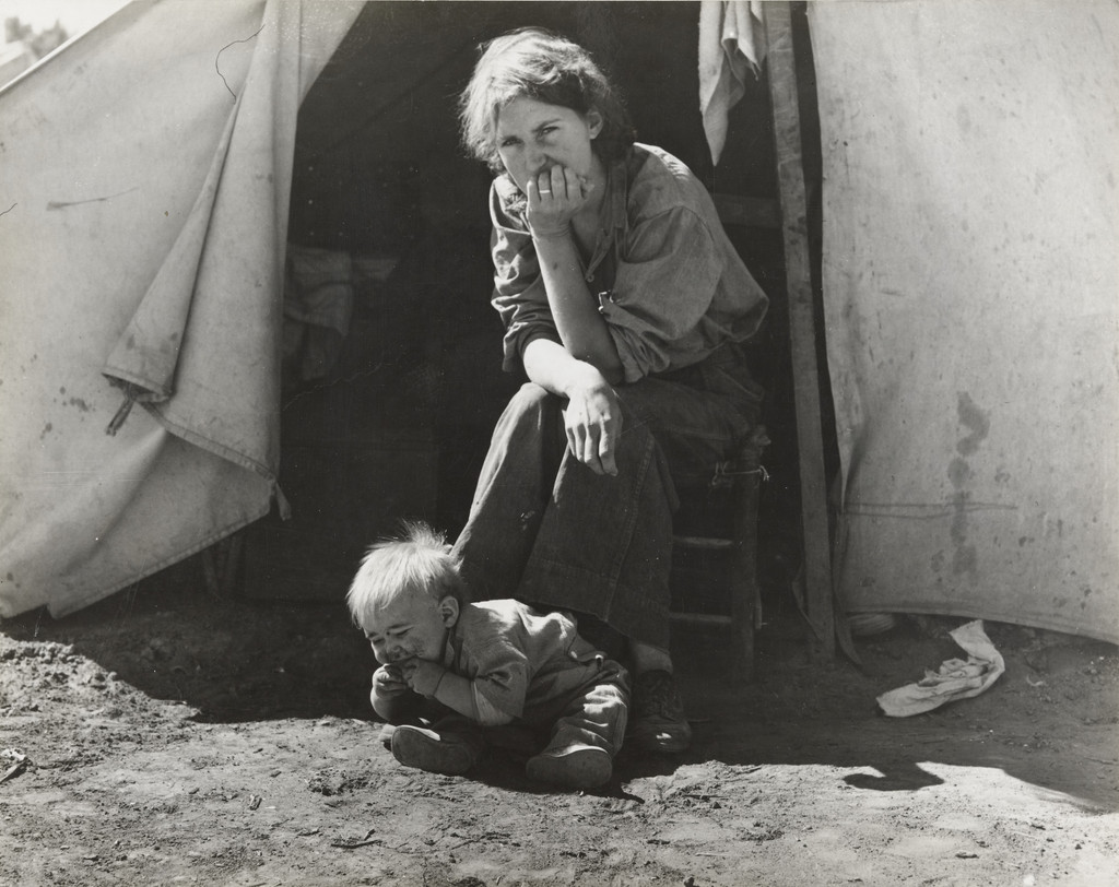 Young Mother, a Migrant, California