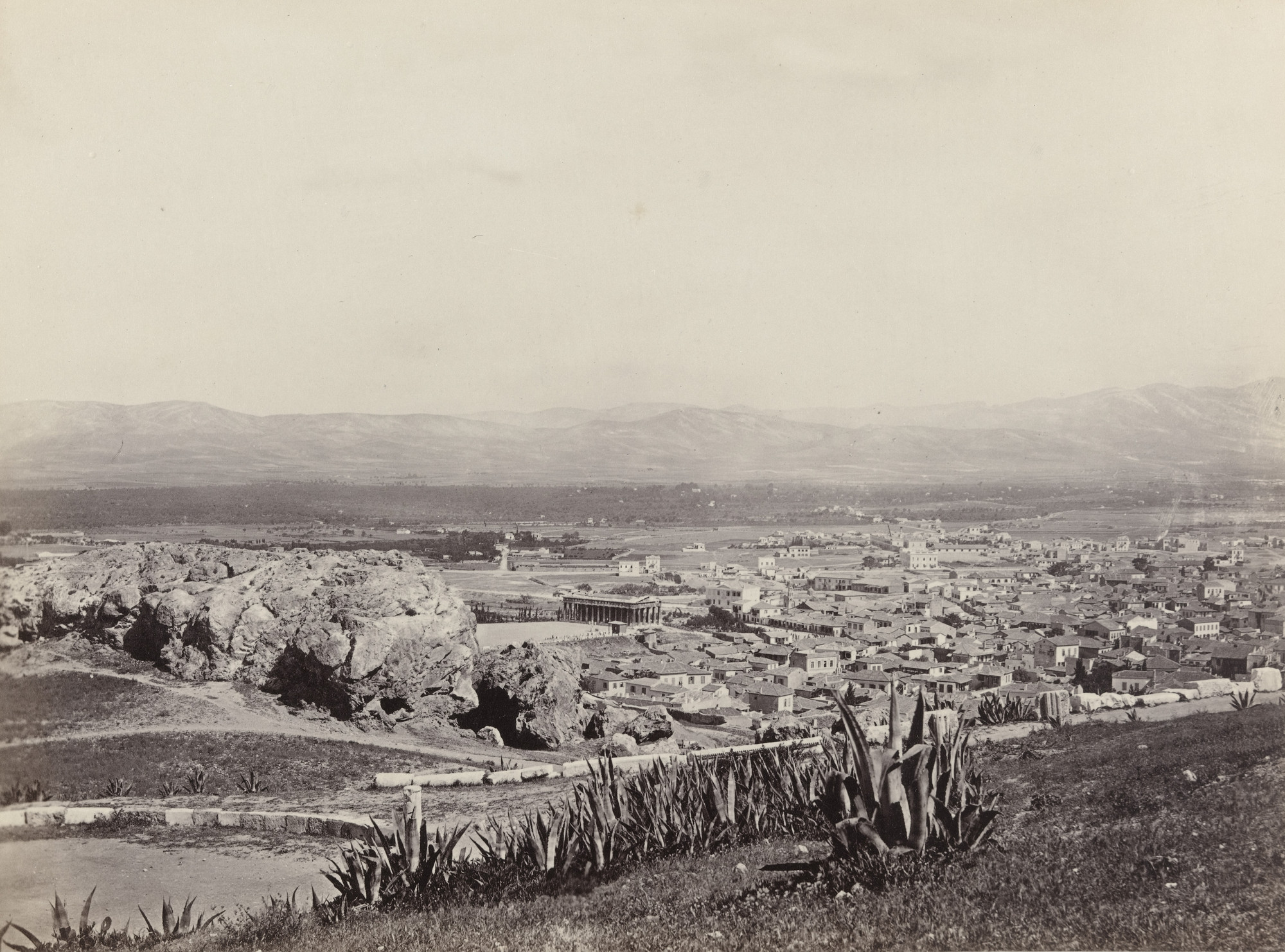 Francis Frith. Athens and Mars' Hill (#621)