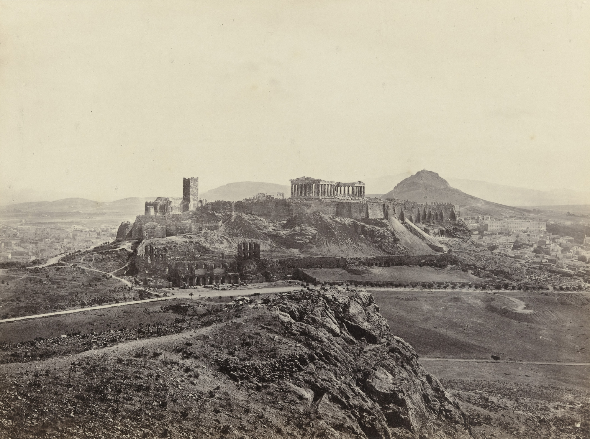 Francis Frith. Athens, with the Acropolis (#619)