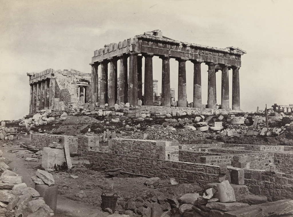 The Parthenon, Athens, from the East (#623)