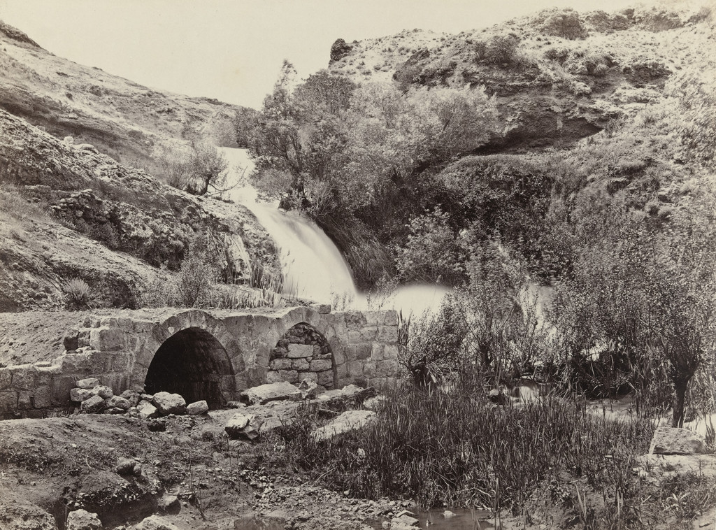 Waterfall on the Abana, Near Damascus (#609)