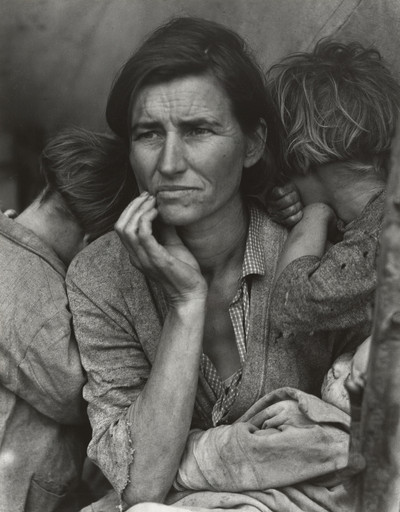 Dorothea Lange. Migrant Mother, Nipomo, California. March 1936