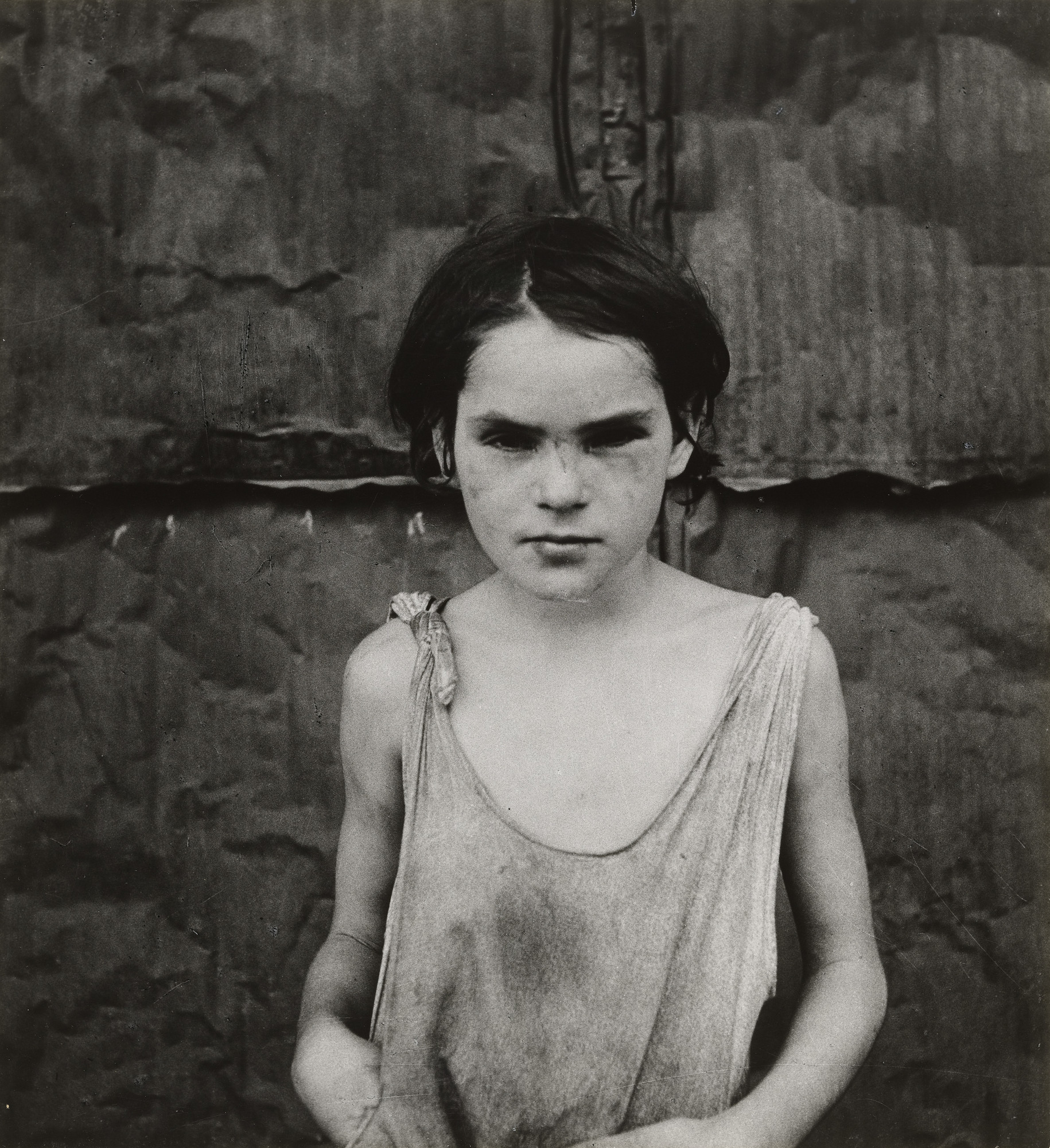 Dorothea Lange Damaged Child Shacktown Elm Grove Oklahoma August 1936 Moma
