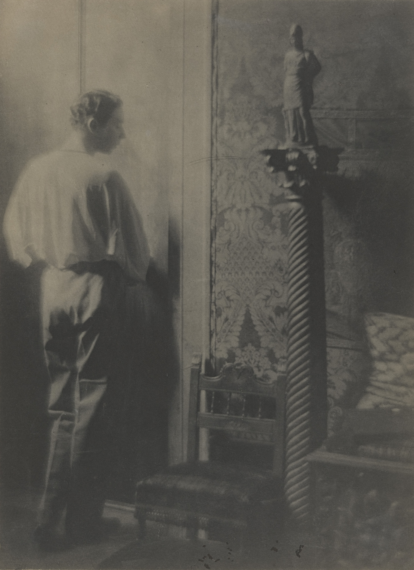 Gertrude Käsebier. Portrait of the Baron A. De Meyer
