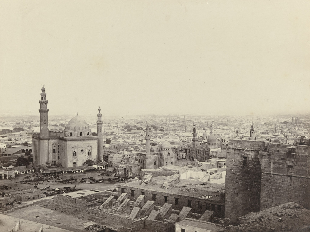 Cairo, From the Citadel, with the Mosque of Sultan Hussan