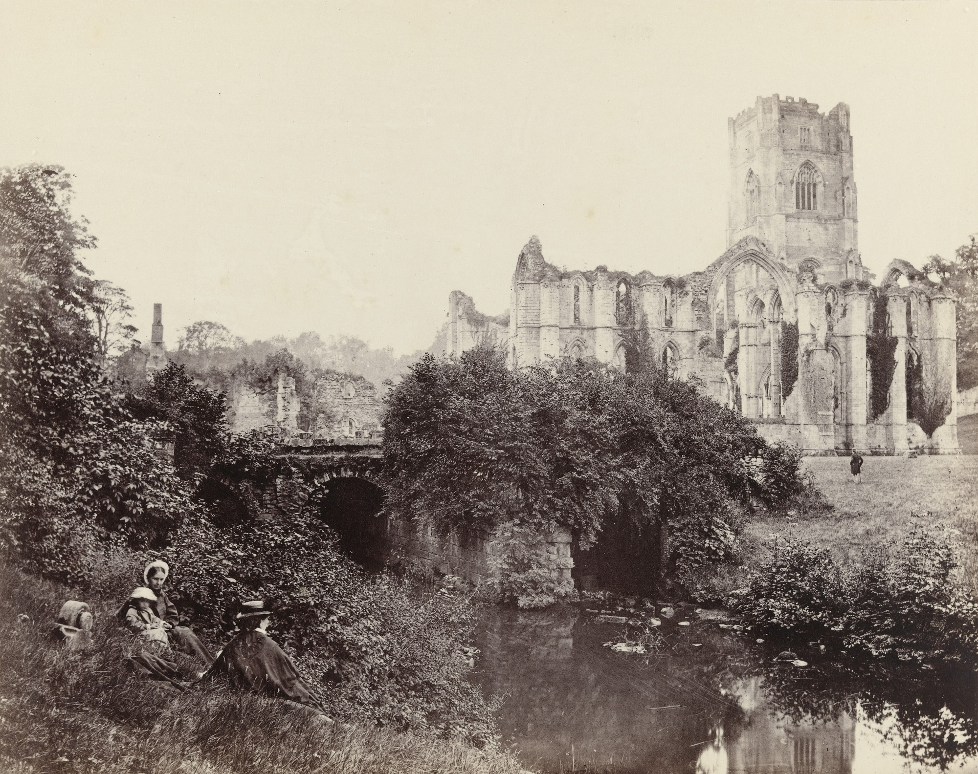 Francis Frith. Fountains Abbey