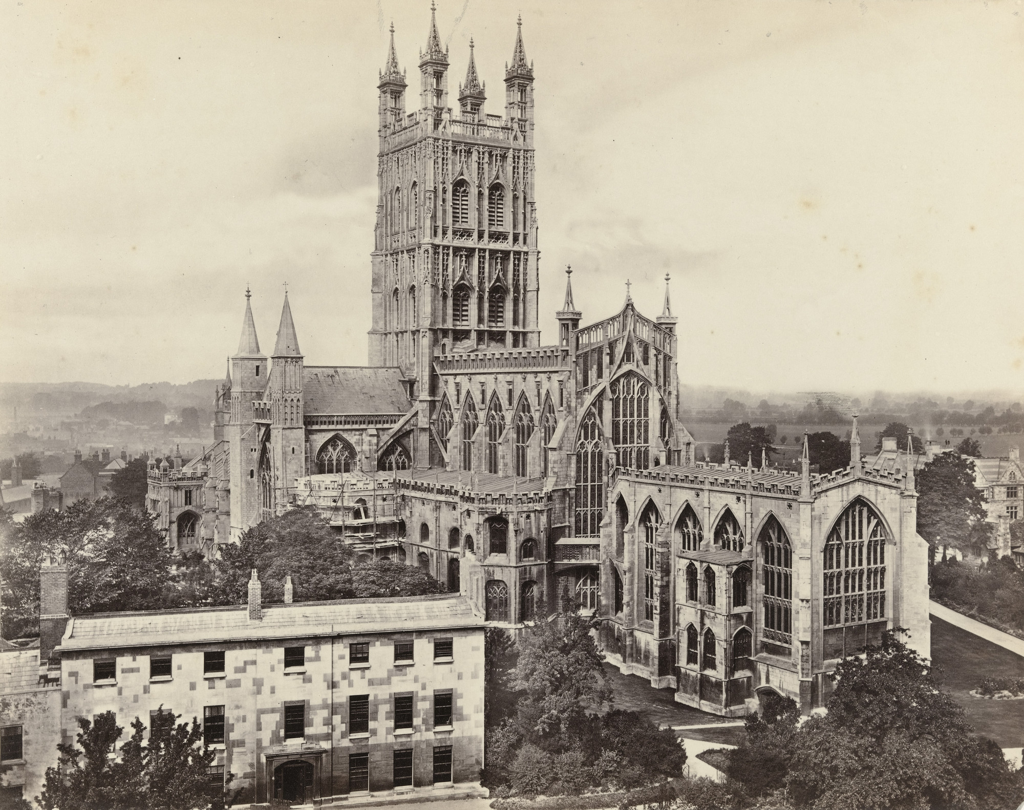 Francis Frith. Gloucester Cathedral