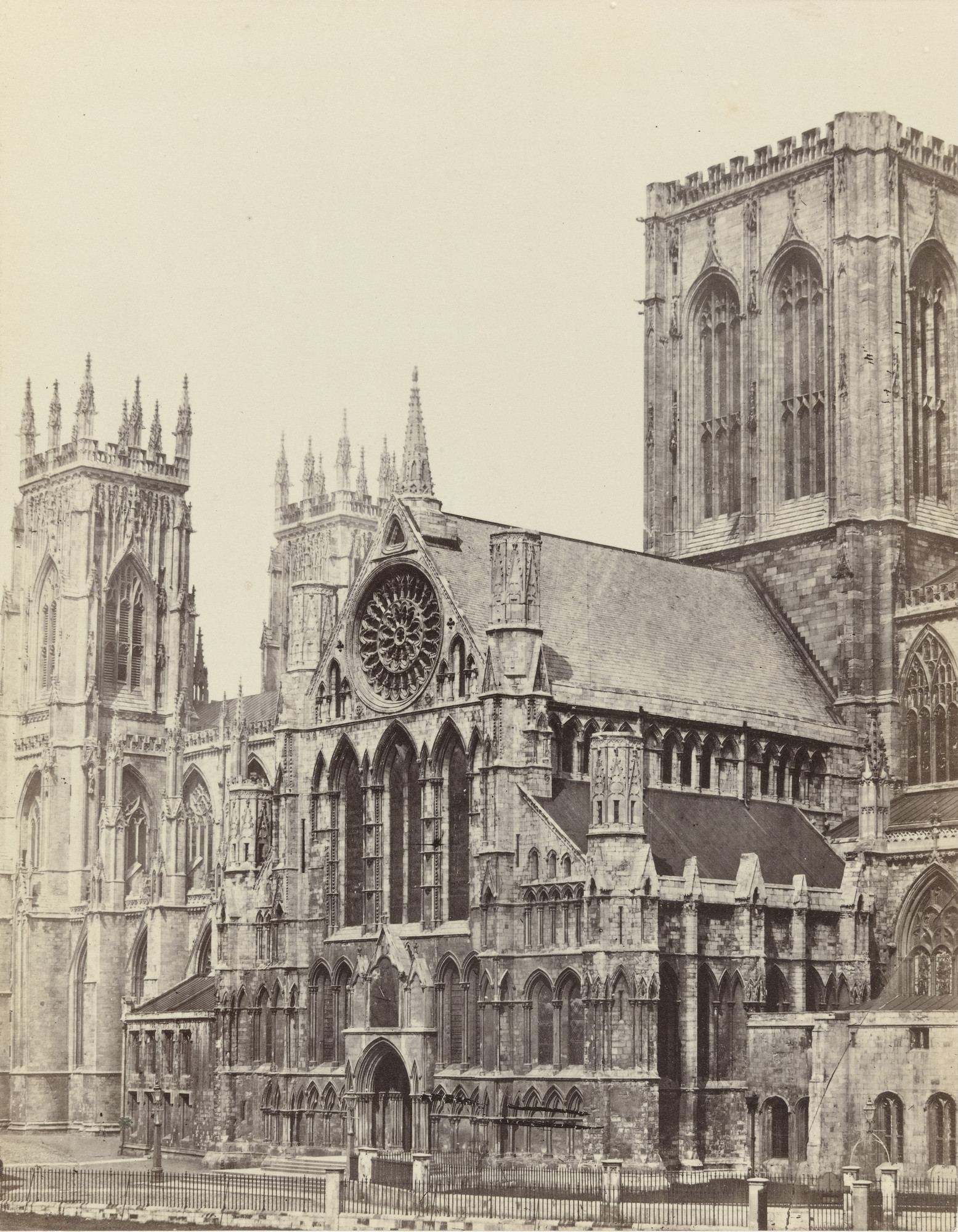 Francis Frith. York Minster, Westfront