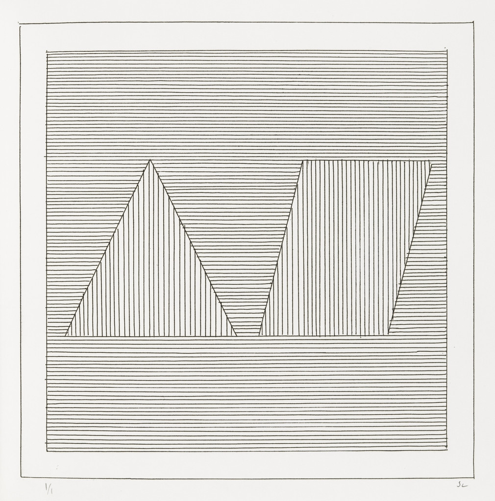 Plate (folio 19) from Six Geometric Figures and All Their Combinations, Volume II
