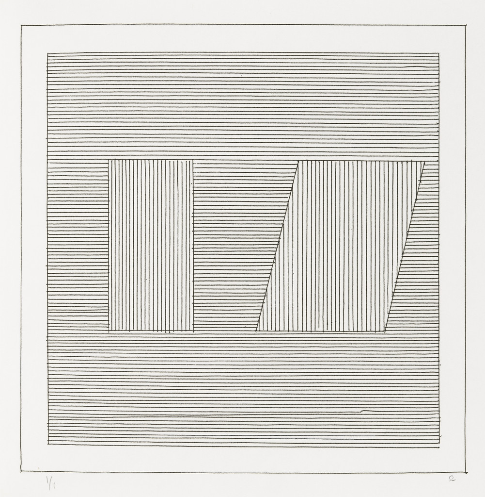 Plate (folio 21) from Six Geometric Figures and All Their Combinations, Volume II