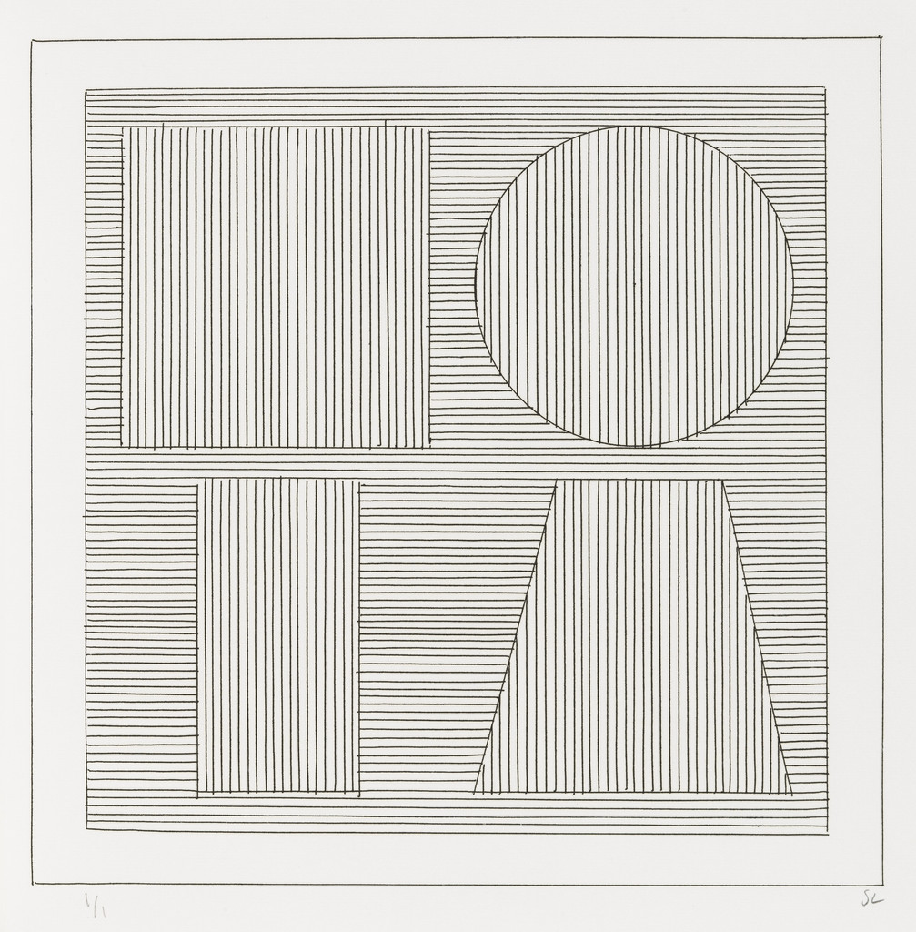 Plate (folio 46) from Six Geometric Figures and All Their Combinations, Volume II