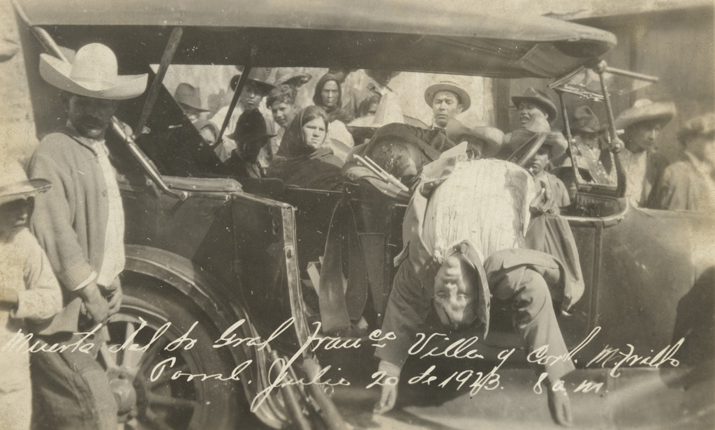 Death of General Francisco Villa and Coronel M. Trillo, Porral, 8am, 20 July 1923, The Assassination of Pancho Villa